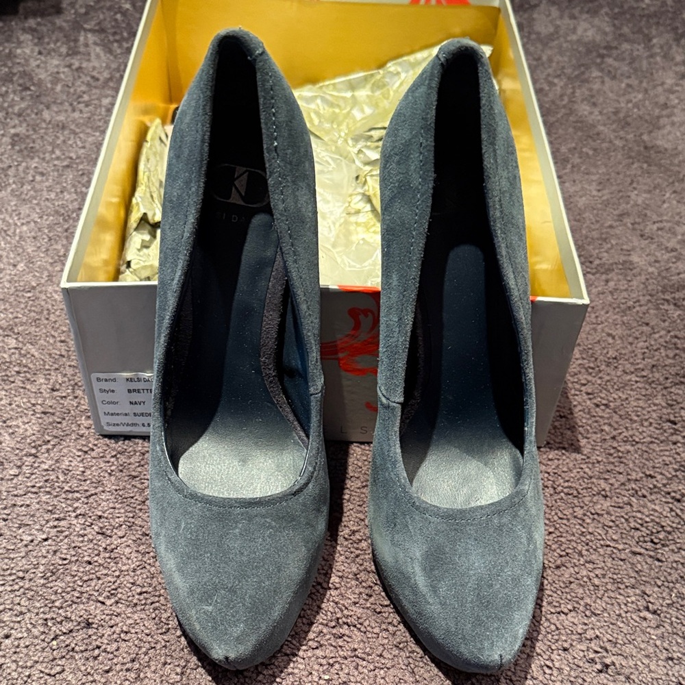 Kelsi Dagger Charcoal Heels